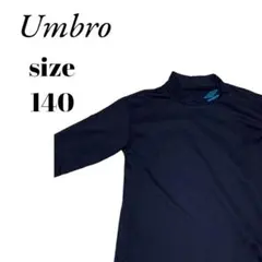Umbro　メンズ長そでシャツ　ネイビー系　140　a13-46のサムネイル