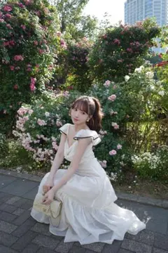 MISTREASS Blooming Veil Halter Dress - メルカリ