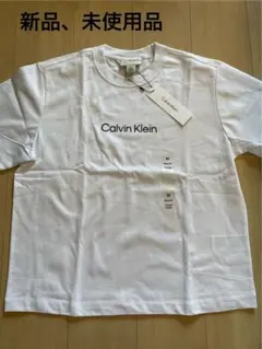 Calvin Klein ホワイト Tシャツ M 新品　値下げ中