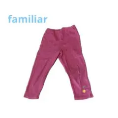 ★ familiar ファミリア ピンク スパッツ ズボン さくらんぼ チェリー