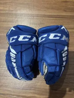 CCM Tacks FT4 アイスホッケーグローブ 青