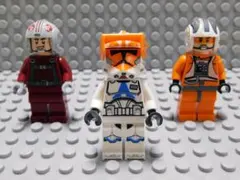 【LEGO】 レゴ スターウォーズ ミニフィグ ３個セット（sw03)