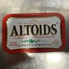 缶のみ】ALTOIDS アルトイズ缶 ペパーミント 空き缶 小物入れ ケース