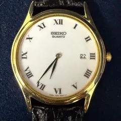 A82 希少 稼動品 SEIKO quartz 80年代 ローマンインデックス - メルカリ