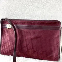 クリスチャンディオール　Dior トロッター　ショルダーバッグ　ゴールド金具