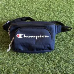 Champion ボディバッグ ウエストポーチ ネイビー