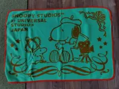 新品 スヌーピー フリースブランケット
