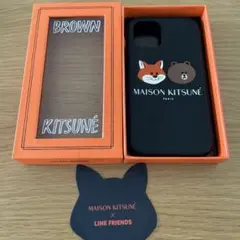 Maison Kitsuné x LINE FRIENDS iPhoneケース - メルカリ