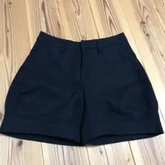 ツモリチサト カシミヤ混ショートパンツ　ブラックのサムネイル