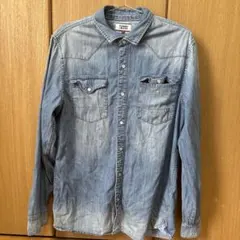 【TOMMY JEANS】デニムシャツ 長袖