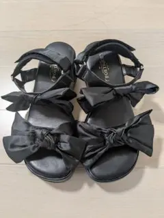 axes femme POETIQUE アクシーズファム リボン厚底サンダルのサムネイル