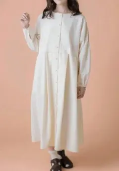 マ*ン様 サマンサモスモス　切替2wayワンピース　ゆべし