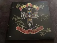 激レアGuns N' Roses Appetite gold CDサイン　ガンズ