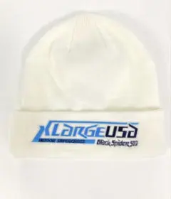 【新品】XLARGE ブラックスパイダー500 ニット帽