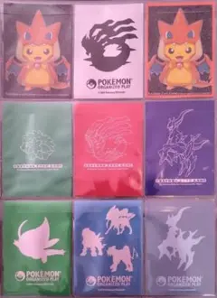 ポケカ デッキシールド スリーブ バラ売り可 東北ピカチュウ デッキシールドバラ売り 各2枚ずつ 合計12枚