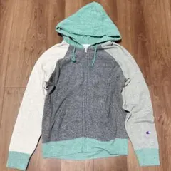 Champion リバースウィーブ ジップパーカー クレイジーパターン M