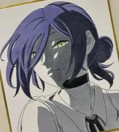 チェンソーマン　レゼ　ver2 ★手描きイラスト　ファンアート　アナログ