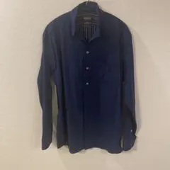 NICOLE ネイビー長袖シャツ 52