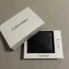 Calvin Klein 二つ折り財布 本革