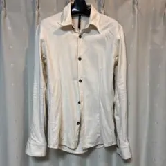 極希少•羊革✨】Kiton レザーシャツジャケット ITALY アイボリー48