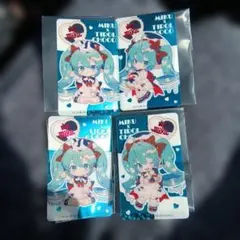 チロルミクBOX　クリアカード 4枚セット　チロルチョココラボ 初音ミク