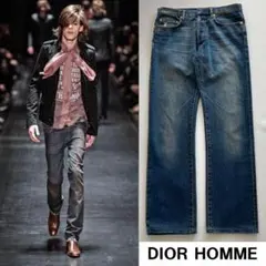 Dior homme ディオールオム エディ期 赤錆加工デニム 30 Dior homme ディオールオム エディ期 赤錆加工デニム 30 Dior