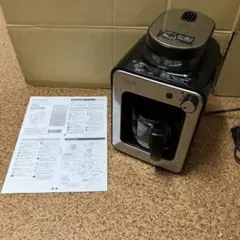 siroca　シロカ　クロスライン　コーヒーメーカー　ブラック　全自動のサムネイル