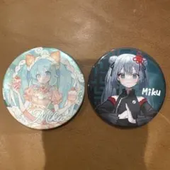 39culture 2023 大き目メタリック缶バッジ 巡音ルカ 4点 ② - メルカリ