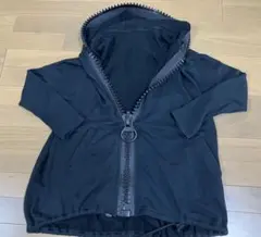 バジーレ　β フルジップ ブラック パーカー 40 数回使用