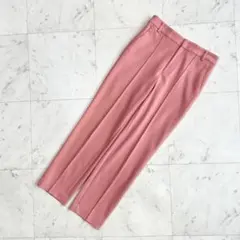 23区 パンツ　ストレッチ　ピンク　36