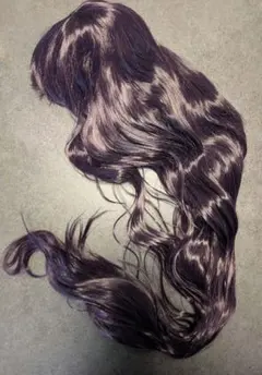スワローテイル製ロングパープルウィッグ 【難あり】
