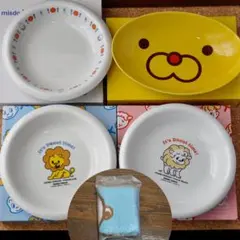 ミスタードーナツ 皿4枚＆ブランケット はらだおさむ ポンデライオン スヌーピー