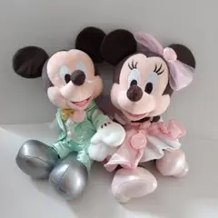 ミッキー　ミニー　ウェディング　ぬいぐるみ