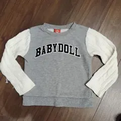 BABYDOLL●トレーナー●袖ニット