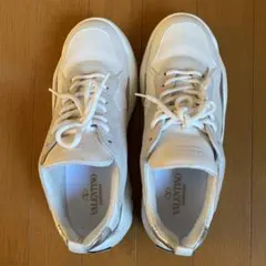 VALENTINO GARAVANI スニーカー ホワイト シルバー　41
