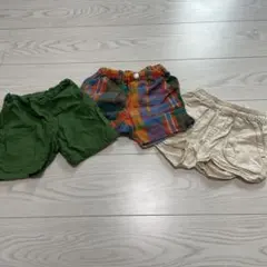 ショートパンツ 3点セット 80・90cm