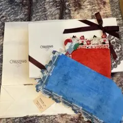 近沢レース　どすこい日本　富士山　ラッピングセット　タオルハンカチ相撲と富士山