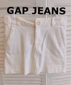 GAP JEANS ホワイトデニムミニスカート