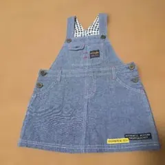 Wrangler ジャンバースカート デニム 110