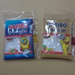 【未使用品です】Plaza HARIBO ハリボー クリアポーチ S × 2