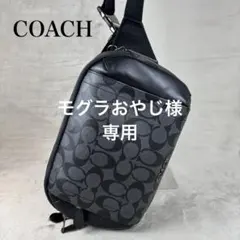 ★美品★ COACH コーチ PVC クロスボディバッグ シグネチャー