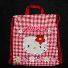 ☆HELLO KITTY☆　キティちゃん　 カオハナ　キルティング　ナップザック