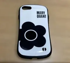 MARY QUANT iPhoneケース 花柄 ホワイト・ブラック