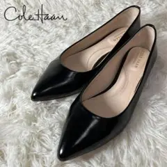 美品 COLE HAAN コールハーン レザー パンプス 約24.5cm 7.5