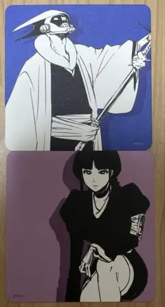 BLEACH原画展 BLEACH EX. イラストコースター ネル - メルカリ