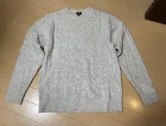 スフレヤーンクルーネックセーター ニット