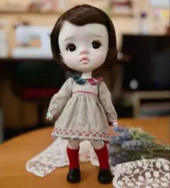 パオラドール アウトフィット クリスマスうさ耳セット  ʕ̢̣̣̣̣̩̩̩̩·͡˔·ོɁ̡̣̣̣̣̩̩̩̩О ドール服 - 人形の人気通販 | minne byGMOペパボ 国内最大級の