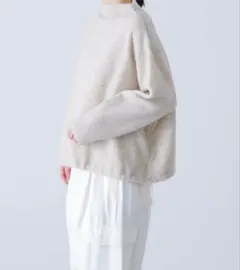 かぐれ　ボアプルオーバー　アイボリー