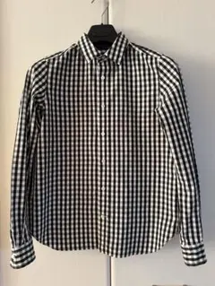TOMORROWLAND MACPHEE ギンガムチェック　長袖シャツ