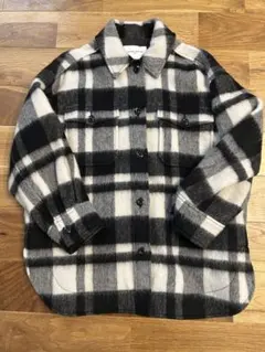 UNITED ARROWSシャギーチェックCPOジャケット